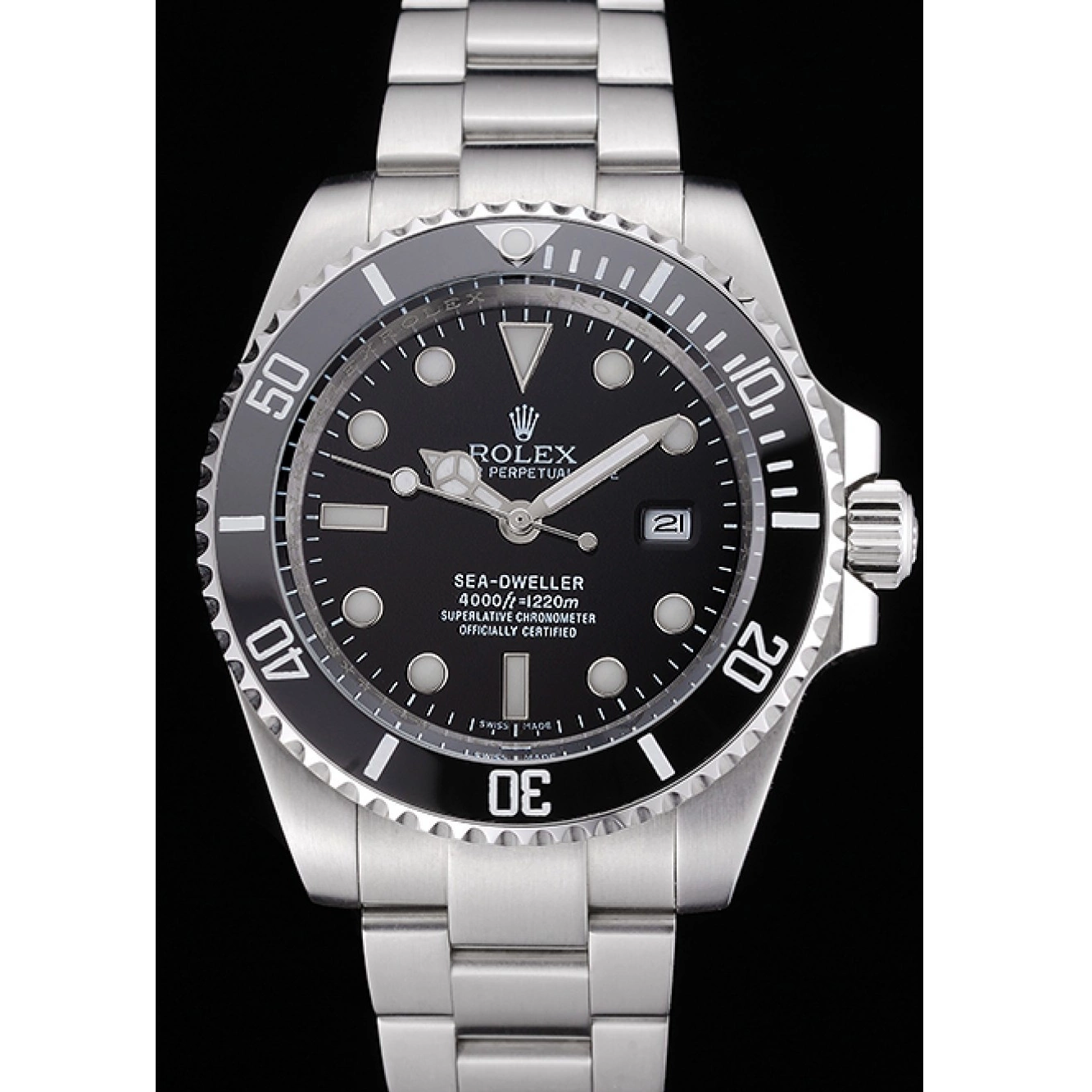 MiroTime 0728 Rolex Sky Dwellerr Black Dial Stainless Steel Case And Bracelet 622837